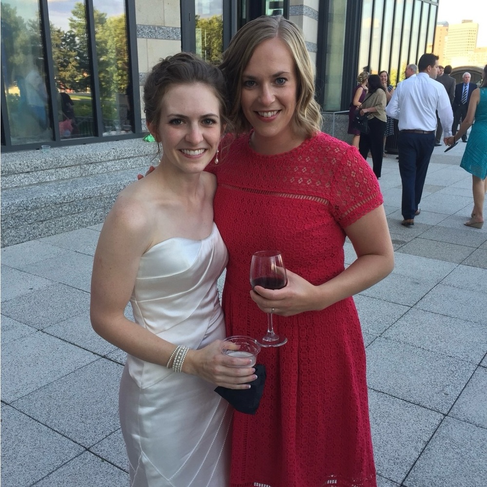 Boden Red Midi Dress